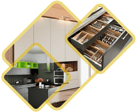 3 Modular Kitchen in vadodara